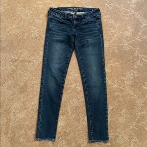 American Eagle Super Low Jegging Jeans, Sz 4